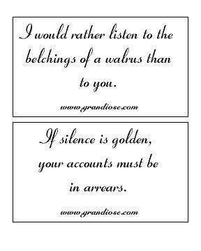 Picture: Manners Cards