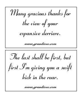 Picture: Manners Cards